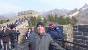 Michael on the Great Wall