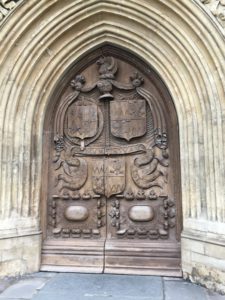 Doors to the house of the dead, Bath, England
